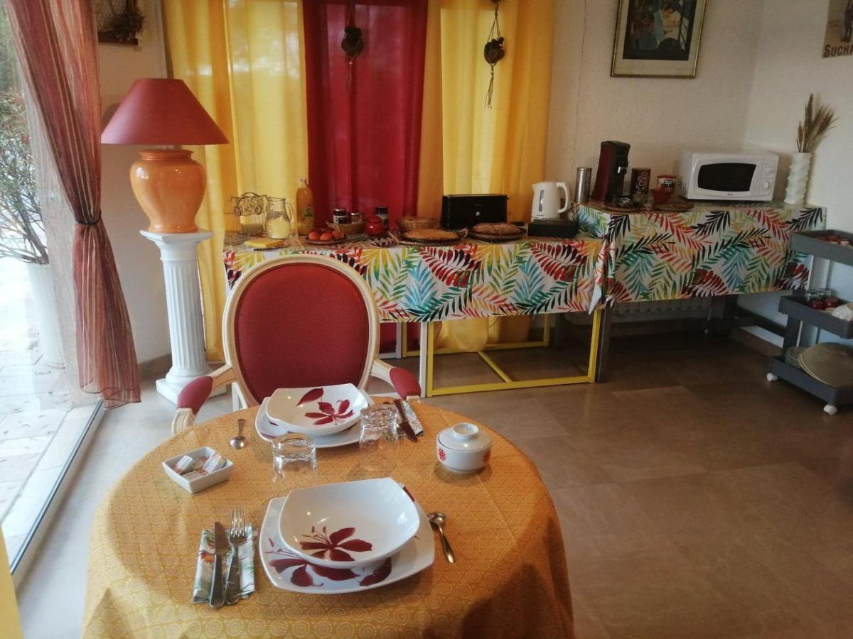 Bed and Breakfast Tikazela - Domaine Ombre Et Lumiere Saint-Jean-de-Muzols Exterior foto